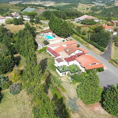 Hotel Logis Des Cretes De Pignols Moissac Exteriér fotografie
