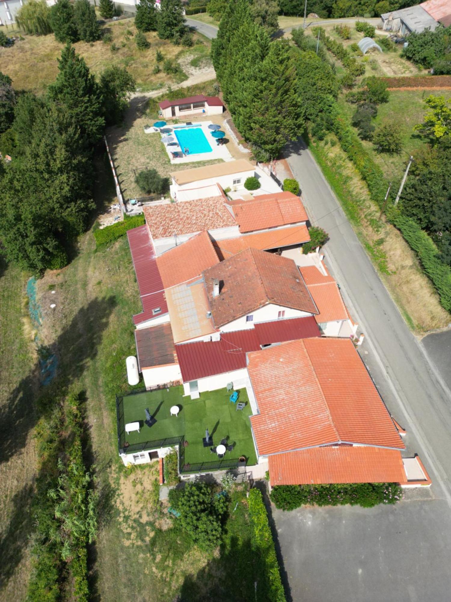 Hotel Logis Des Cretes De Pignols Moissac Exteriér fotografie